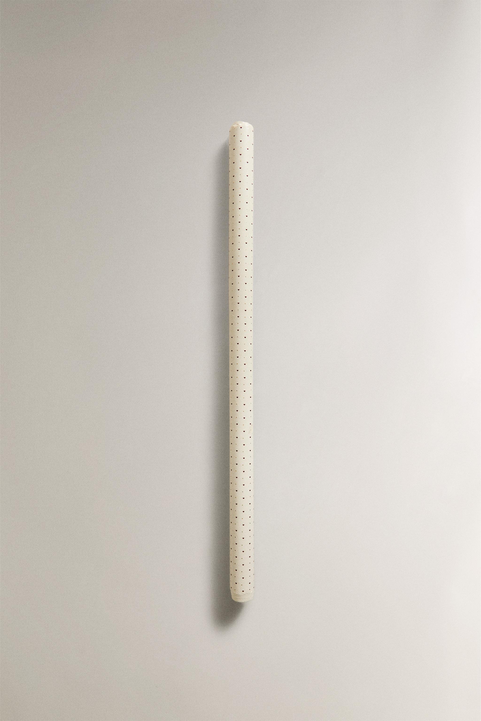 PAPIER CADEAU CŒURS NOËL